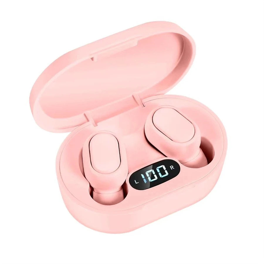 Wireless Bluetooth Headphones HiFi Sound Sport Waterproof Earbuds w/Mic