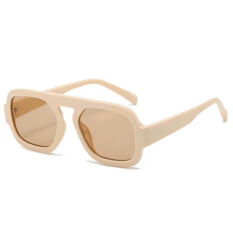 Retro Square Sunglasses – UV400 Gradient Shades for Men & Women
