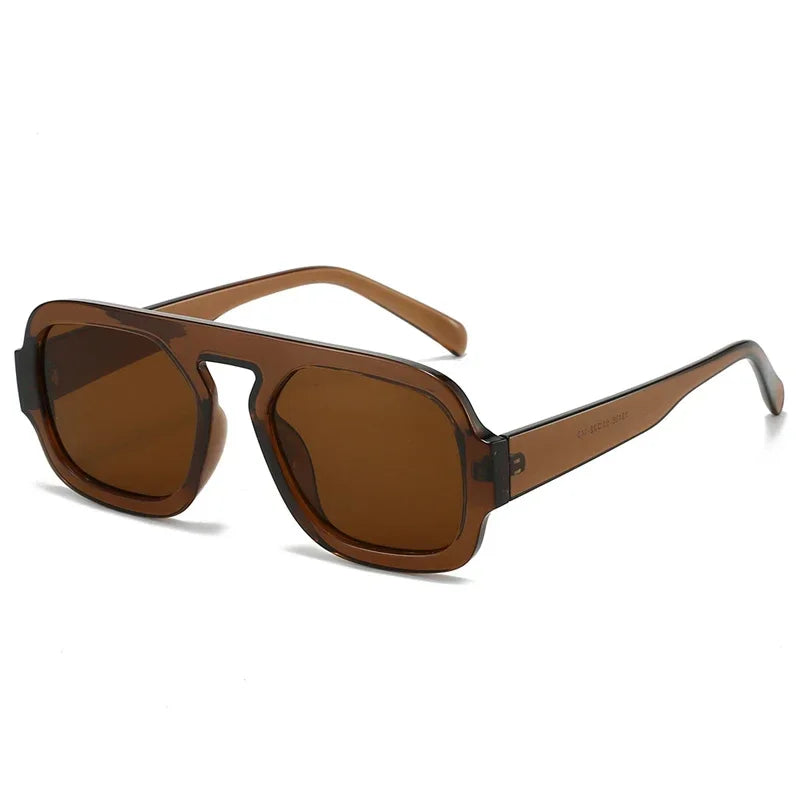 Retro Square Sunglasses – UV400 Gradient Shades for Men & Women