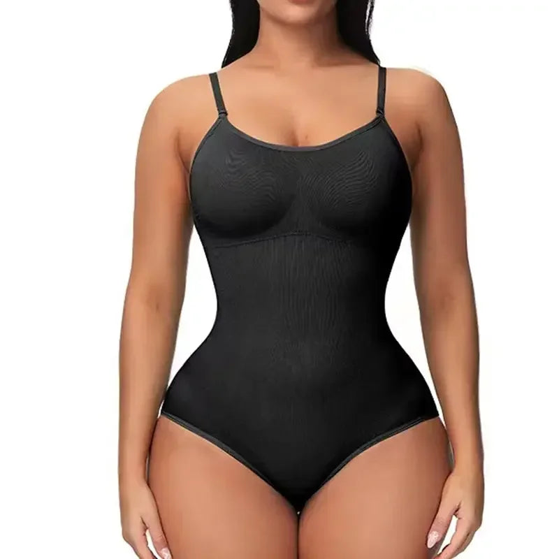 Women's Seamless Shapewear Bodysuit Tummy Control & Butt Lifting Suit