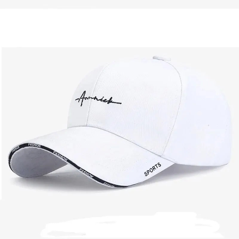 Women's Embroidered Baseball Cap – Korean Style Breathable Sun Hat