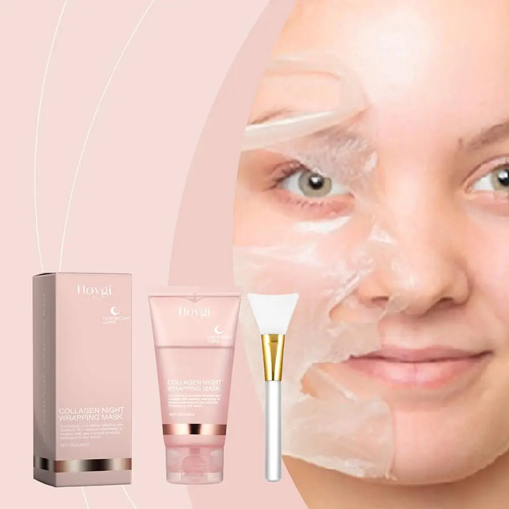 Overnight Peel-Off Face Mask Hydrating Korean Night Cream 75ml