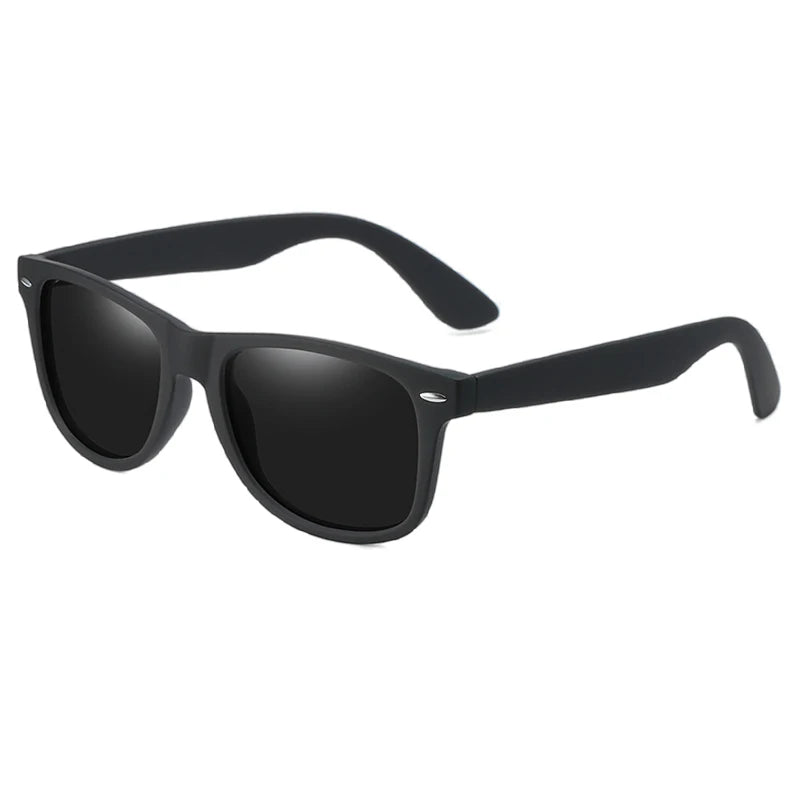 Classic Polarized Square Sunglasses Unisex Retro Anti-Glare UV400 Shades
