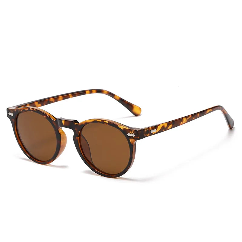 Retro Round Polarized Sunglasses –Vintage UV400 Shades for Men & Women
