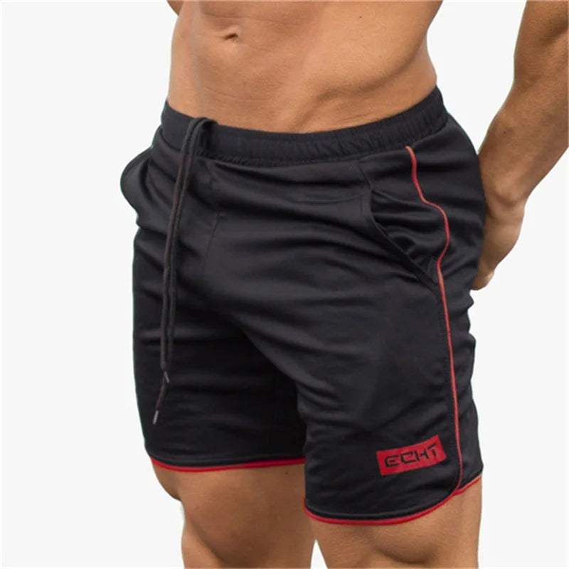 Men’s Gym Fitness Shorts Quick Dry, Breathable Mesh Workout Joggers, Summer Running & Training Sportswea