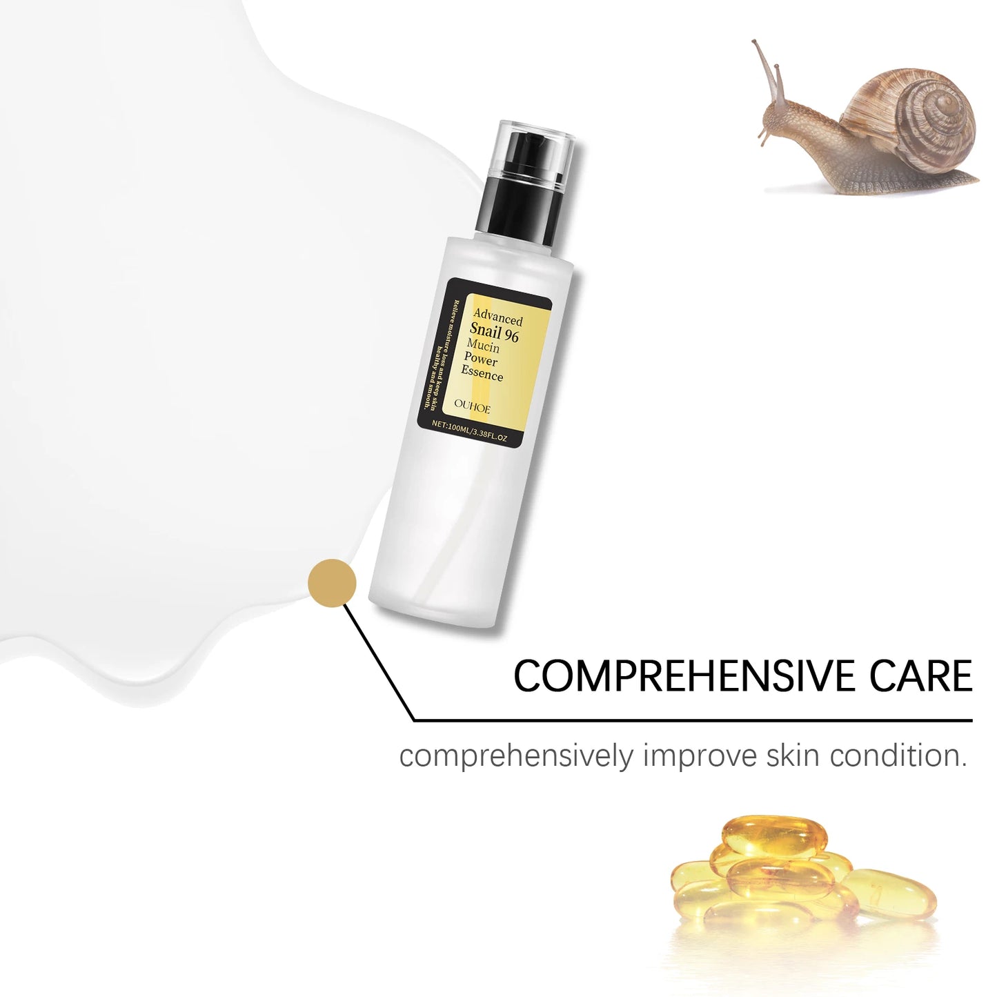 Advanced Mucin Power Essence – Anti-Ageing, Lifting & Brightening Serum