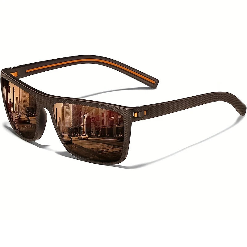 Square Polarized Sunglasses UV Protection Lightweight for Men & Women