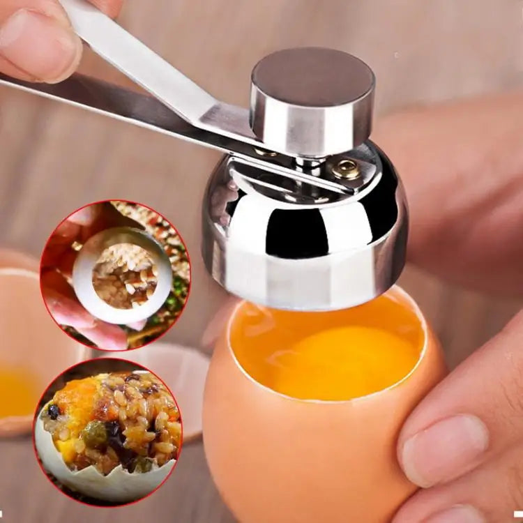 Stainless Steel Egg Topper Cutter Scissors Opener Kitchen Tool Gadget