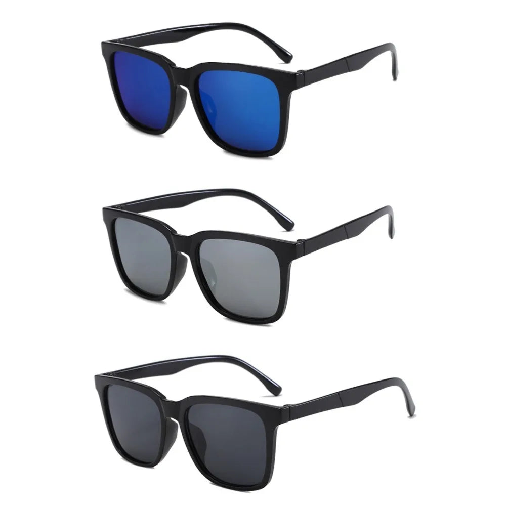 Men UV400 Driving Sunglasses with Mercury Reflective Lens
