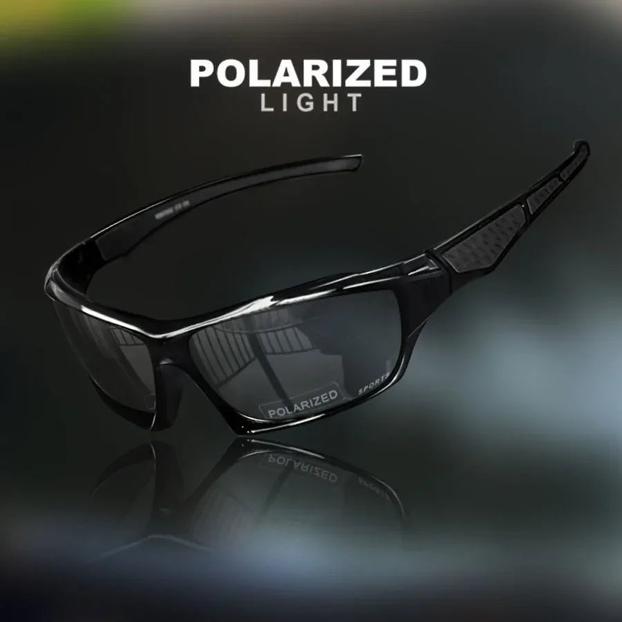 polarized UV400 Round Sports Sunglasses Metal Frame for Men & Women