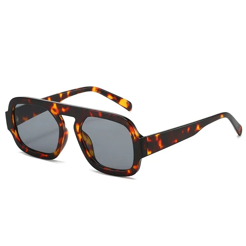 Retro Square Sunglasses – UV400 Gradient Shades for Men & Women