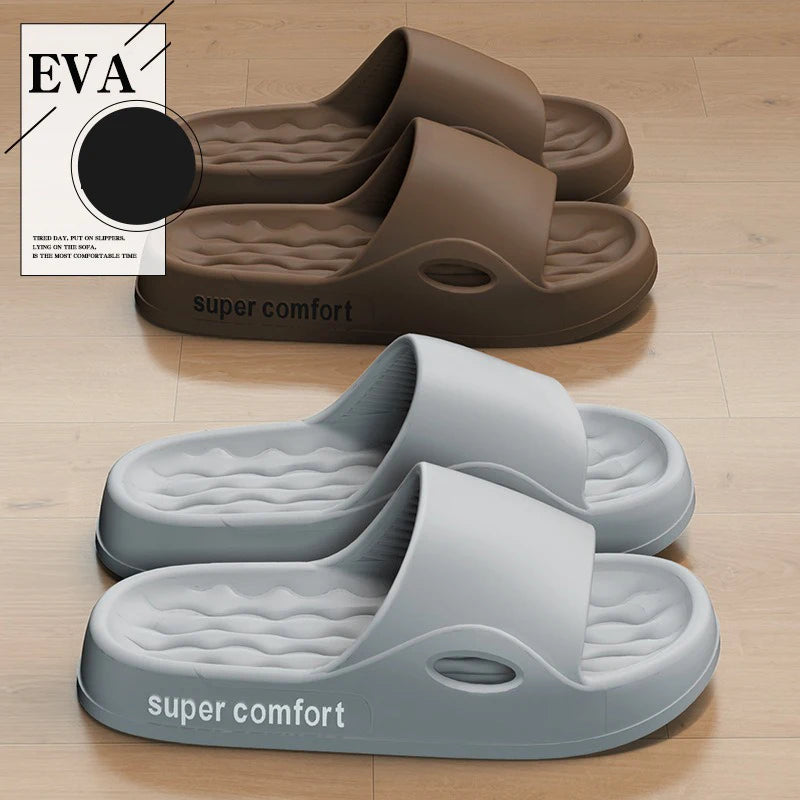 Men’s Lightweight EVA Slides Indoor Outdoor Comfort Slippers for All