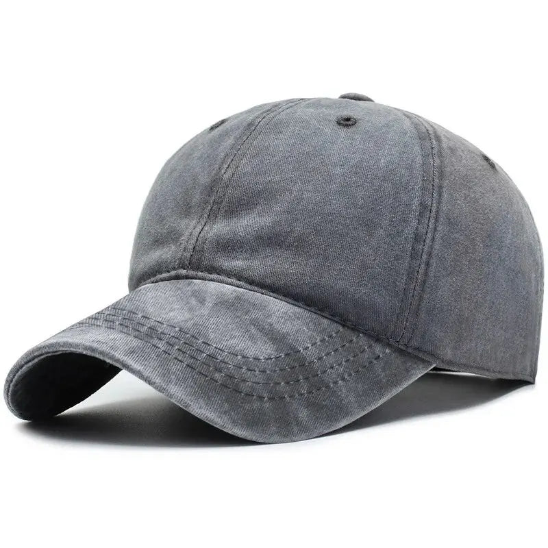 Men's Washed Cotton Baseball Cap – Four Seasons Outdoor Sun Hat