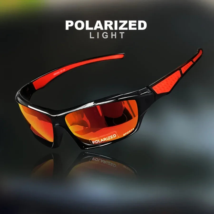 polarized UV400 Round Sports Sunglasses Metal Frame for Men & Women
