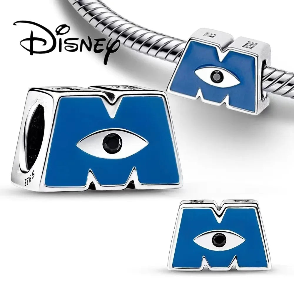 Disney Stitch Minnie Winnie Charm Dangle Beads Fit Pandora Bracelet