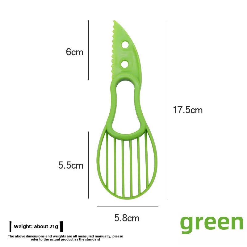 3-in-1 Avocado Slicer Peeler Corer Cutter Butter Fruit Separator Tool