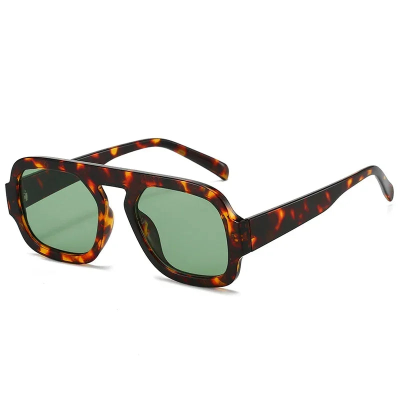 Retro Square Sunglasses – UV400 Gradient Shades for Men & Women