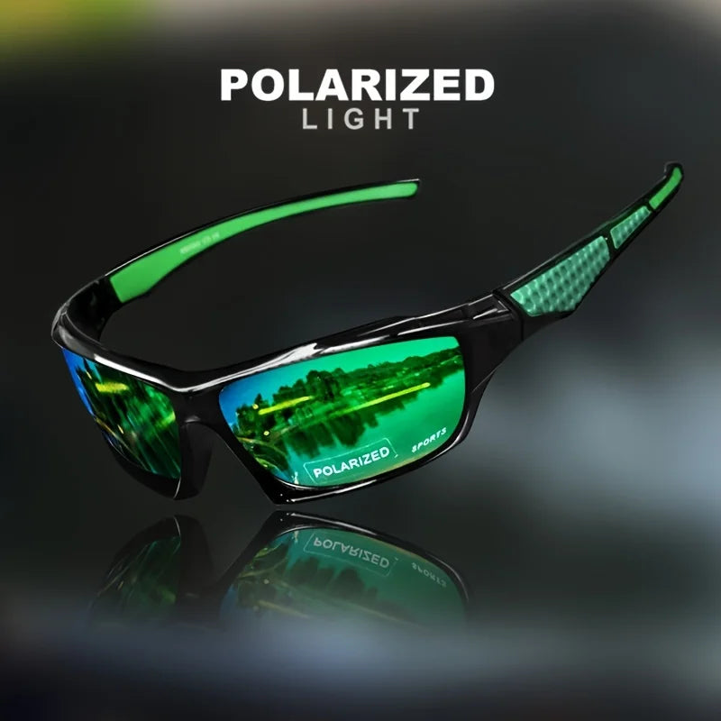 polarized UV400 Round Sports Sunglasses Metal Frame for Men & Women