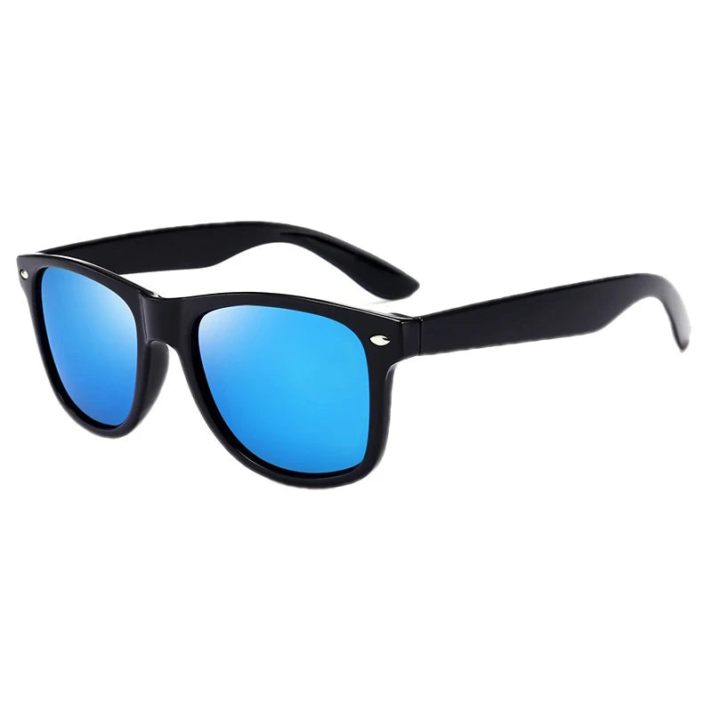 Classic Polarized Square Sunglasses Unisex Retro Anti-Glare UV400 Shades