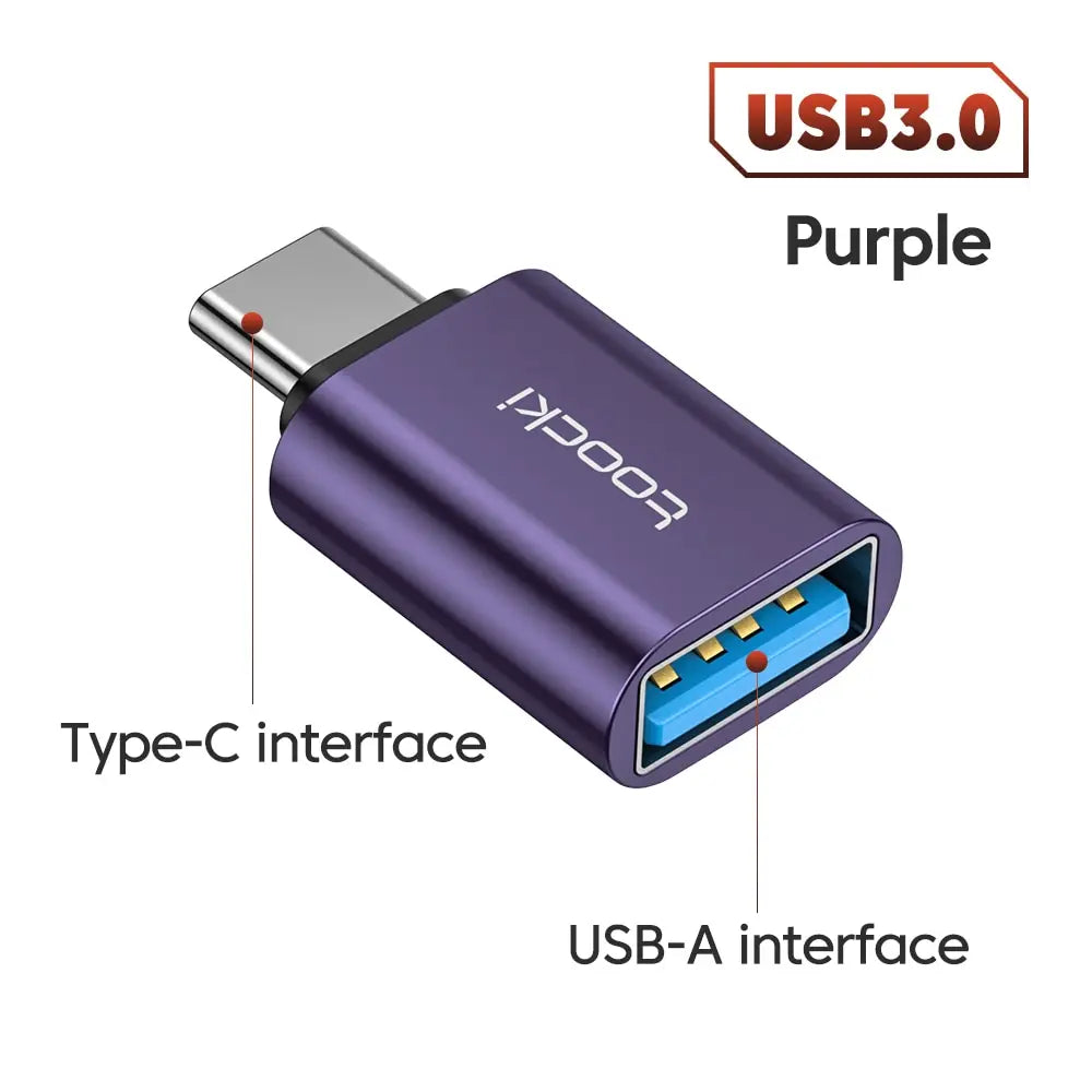 USB 3.0 to Type-C Adapter Micro to USB 2.0 OTG Converter for MacBook Samsung"