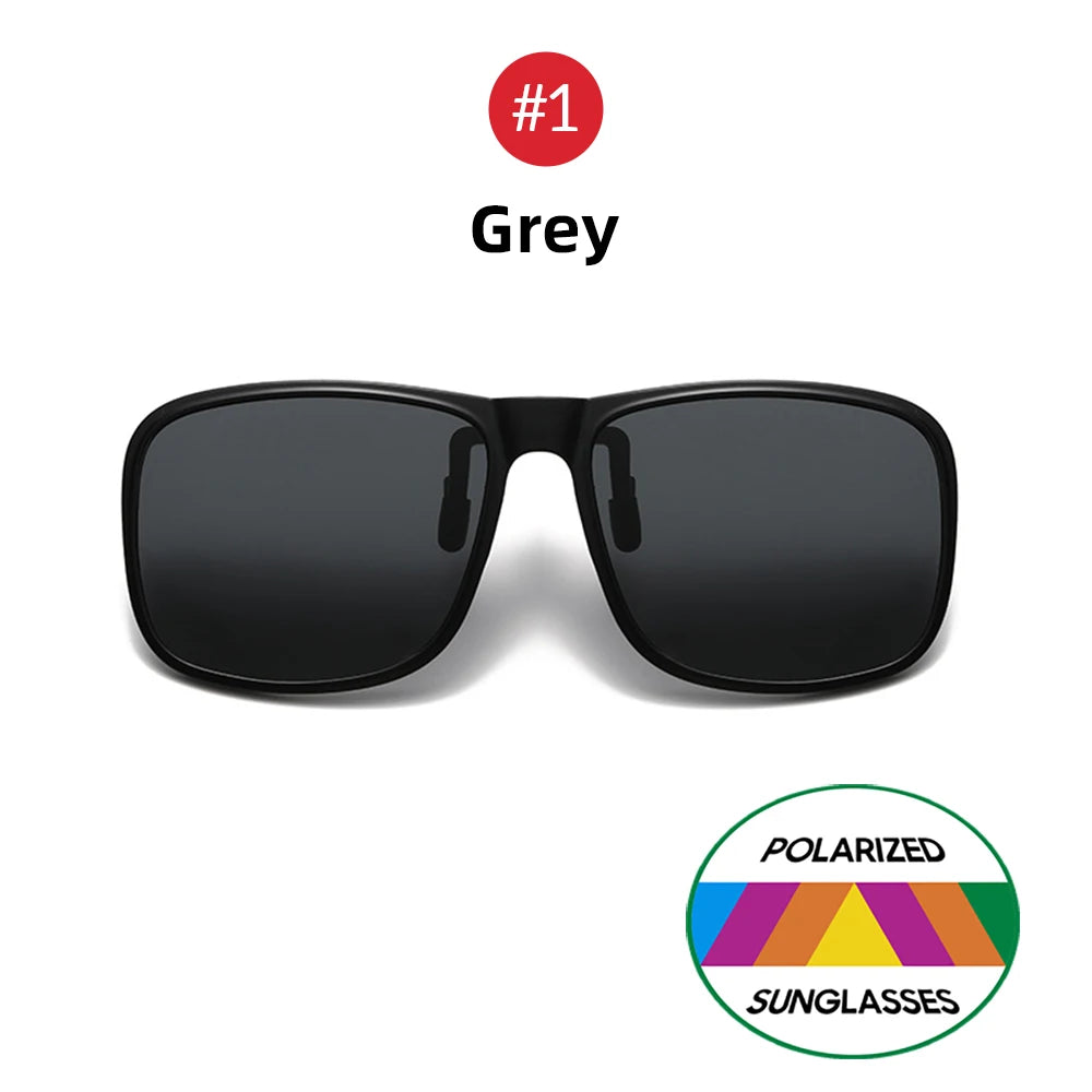 Vintage Oversized Square Sunglasses – Unisex UV400 Designer Shades