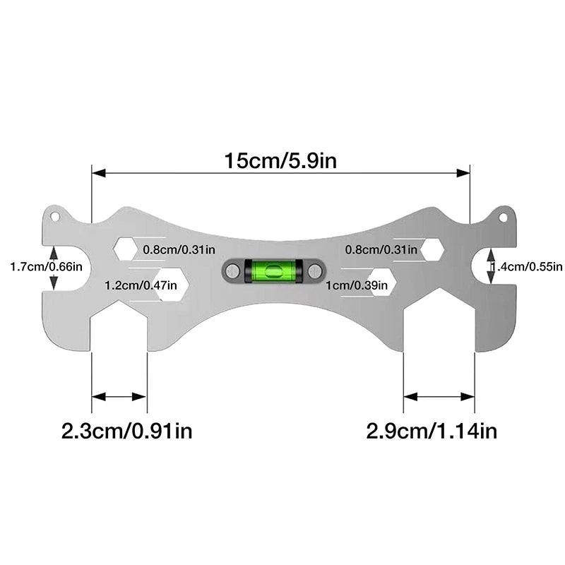 Universal Bend Angle Wrench – Shower Faucet Tool for Bathroom Repair