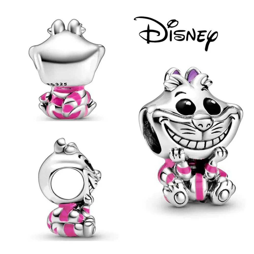 Disney Stitch Minnie Winnie Charm Dangle Beads Fit Pandora Bracelet