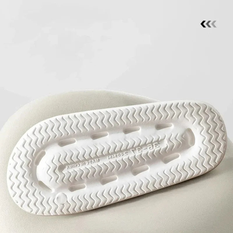 Cute Couple Pillow Slippers Non-Slip EVA Indoor Bathroom Sandals