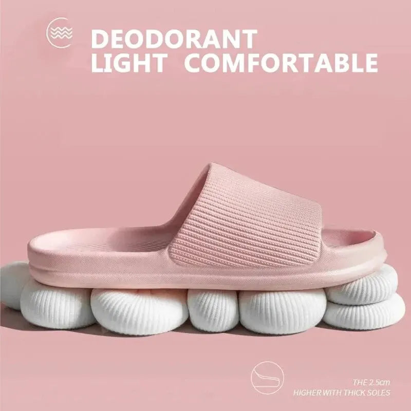 Waterproof Non-Slip Shower Slippers – Soft Sole Massage Shoes for Couples