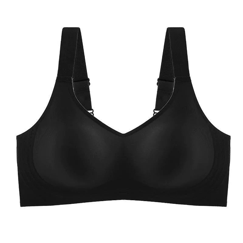 Beautiful Back Large Size Soft Support Push-up Bra For Women Seamless