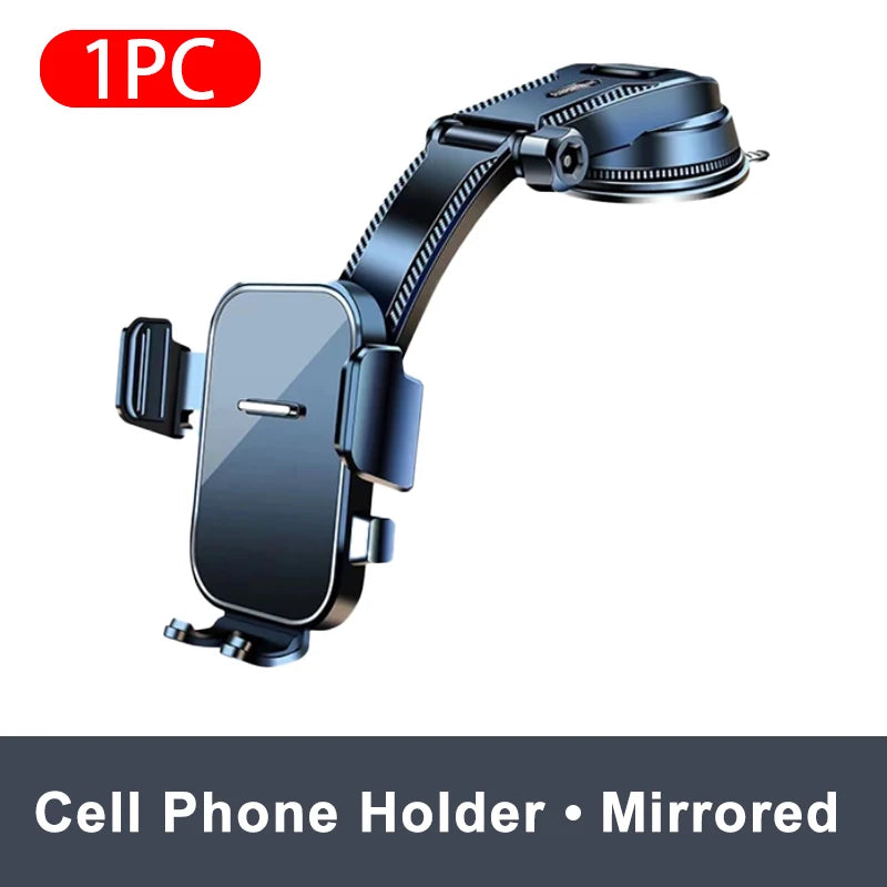 Universal Car Dashboard Phone Holder Mount for GPS & Windshield Use