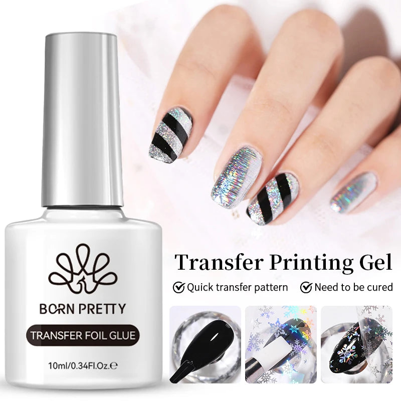 10ml Top & Base Coat Gel Nail Polish Soak Off UV LED Long-Lasting Shine