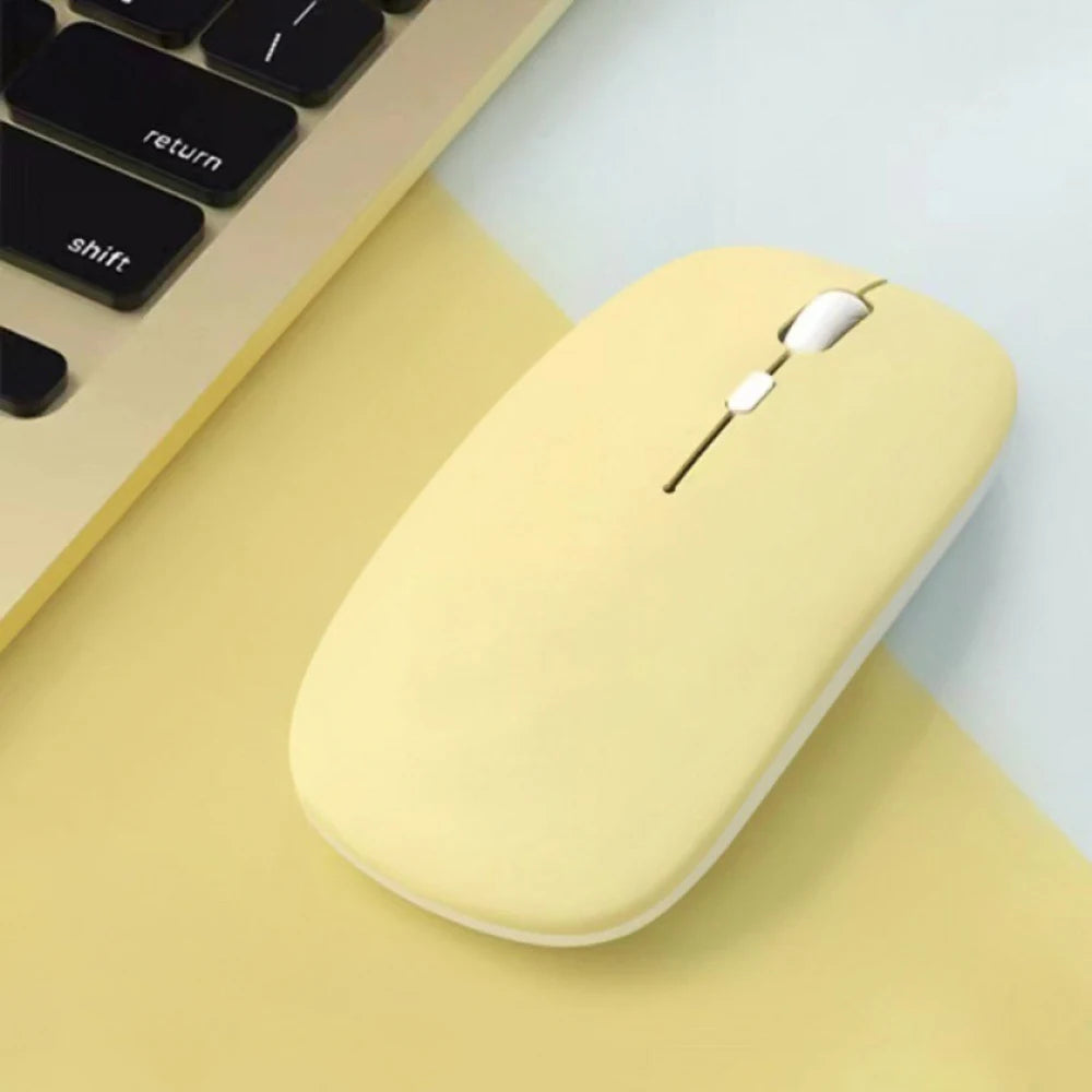 Silent Bluetooth Wireless Mouse Noiseless Optical Mice for Laptop & iPad