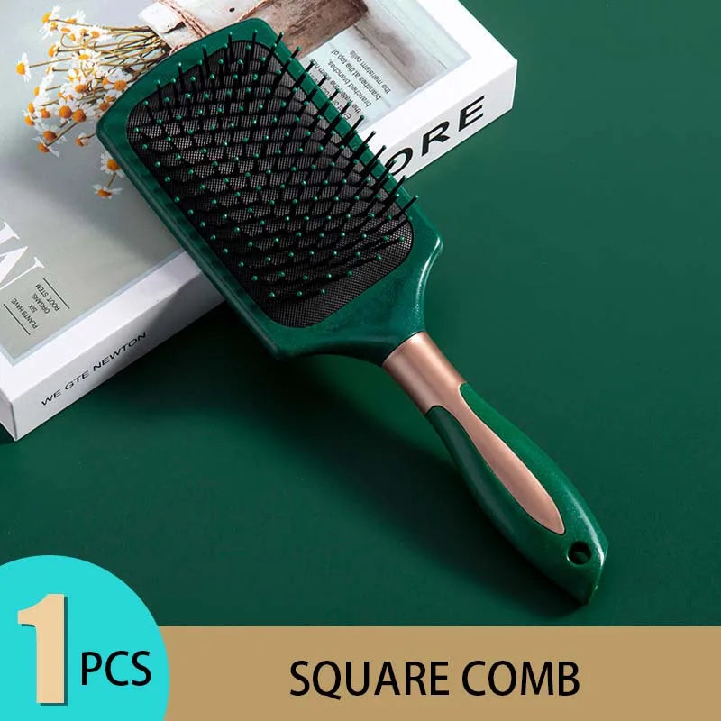 Hair Massage Air Cushion Brush Detangling Anti-Static Scalp Comb Oval