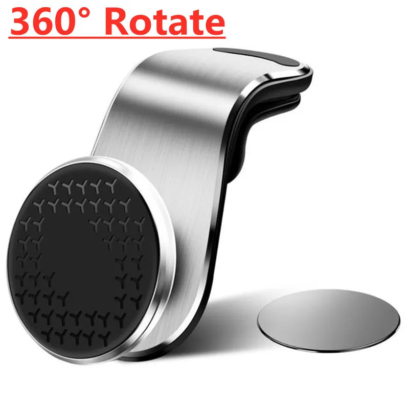 Magnetic Car Phone Holder Air Vent Mount for iPhone Samsung GPS