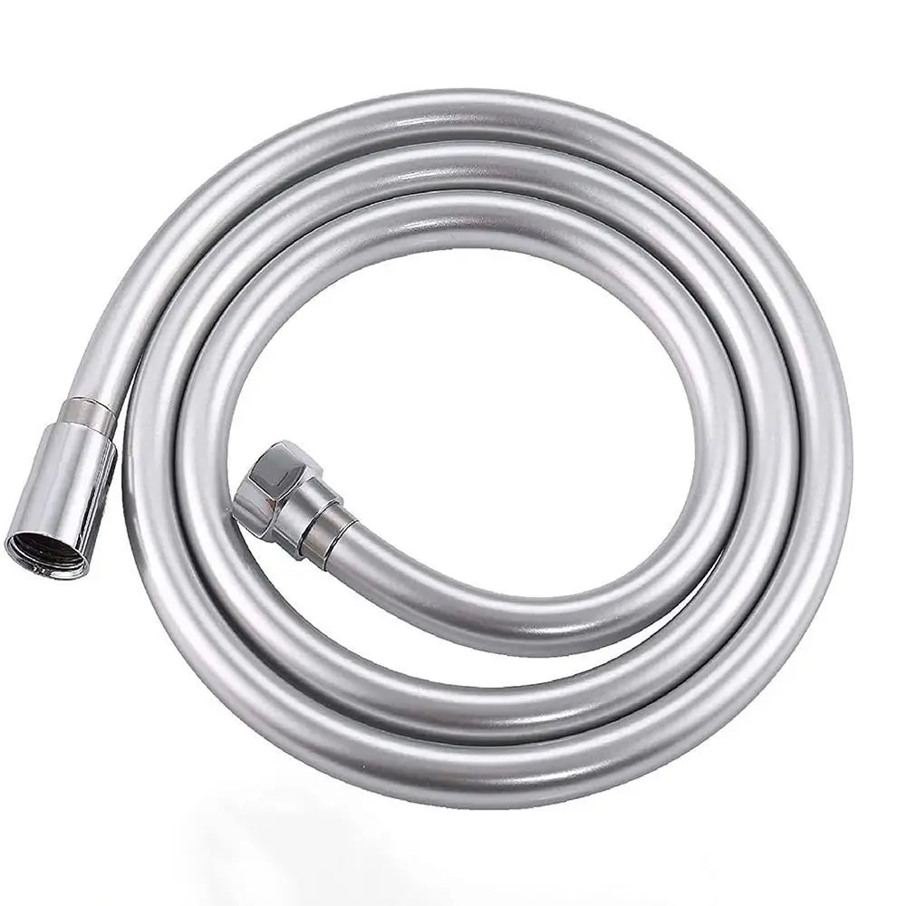 1–2m PVC Shower Hose – Flexible Anti-Tangle Extension for Handheld Heads