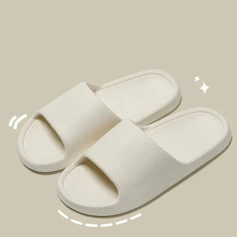 Men's Non-Slip Flip Flops Soft Sole Shower & Outdoor Sandals for Couples