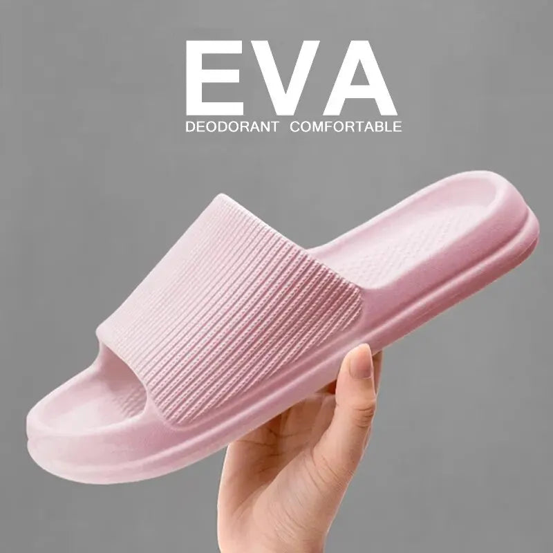Waterproof Non-Slip Shower Slippers – Soft Sole Massage Shoes for Couples