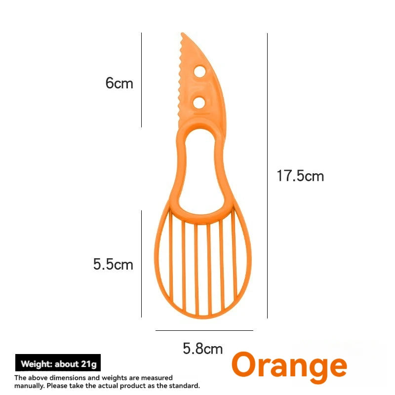 3-in-1 Avocado Slicer Peeler Corer Cutter Butter Fruit Separator Tool
