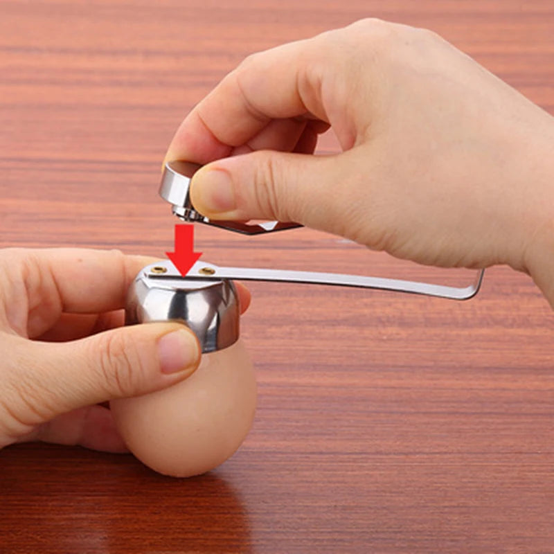 Stainless Steel Egg Topper Cutter Scissors Opener Kitchen Tool Gadget