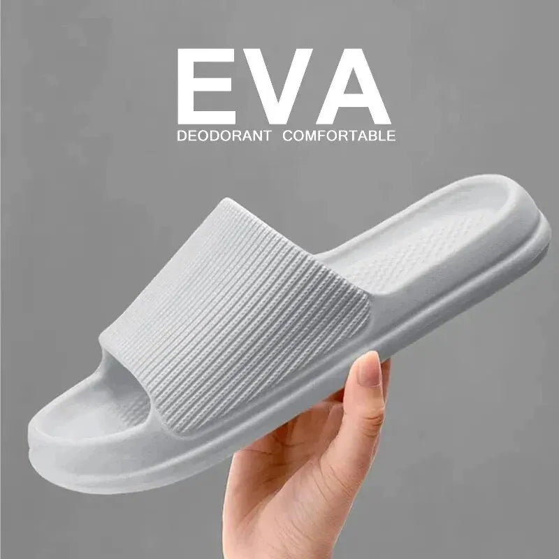 Waterproof Non-Slip Shower Slippers – Soft Sole Massage Shoes for Couples