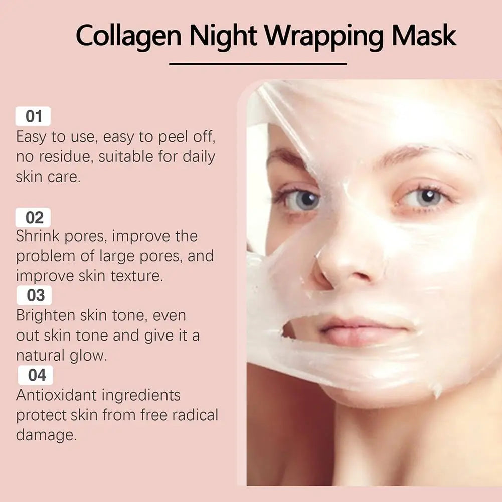 Overnight Peel-Off Face Mask Hydrating Korean Night Cream 75ml