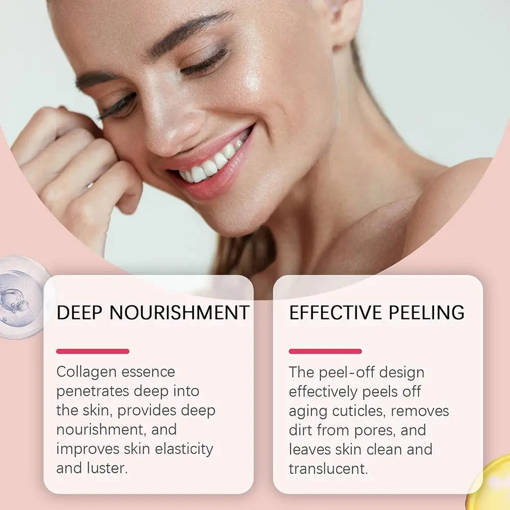 Overnight Peel-Off Face Mask Hydrating Korean Night Cream 75ml