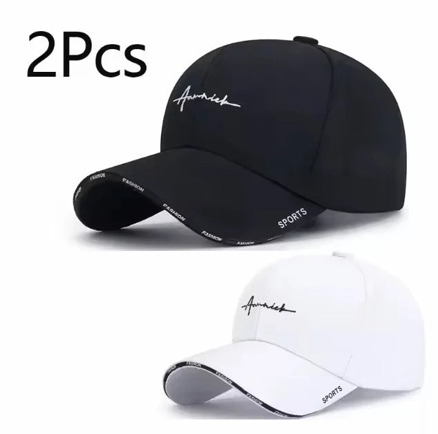 Women's Embroidered Baseball Cap – Korean Style Breathable Sun Hat