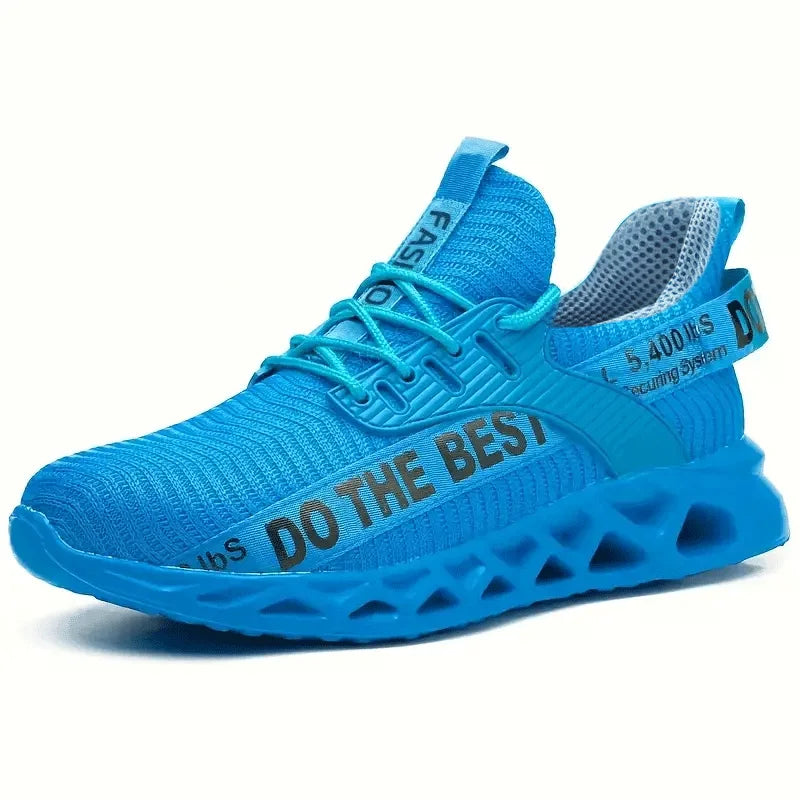 Unisex Steel Toe Safety Work Shoes Lightweight Anti-Puncture Sneakers