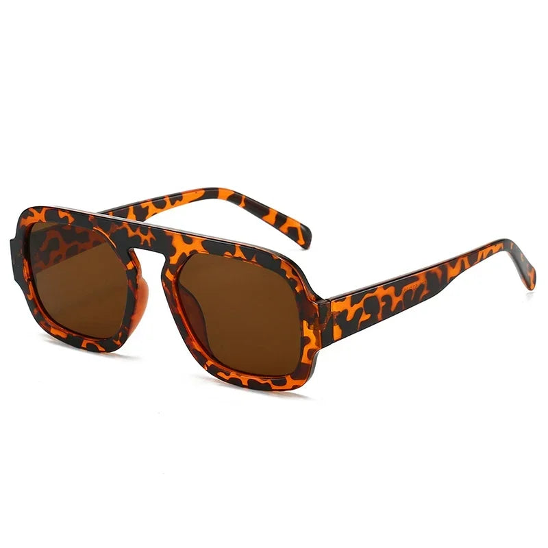 Retro Square Sunglasses – UV400 Gradient Shades for Men & Women