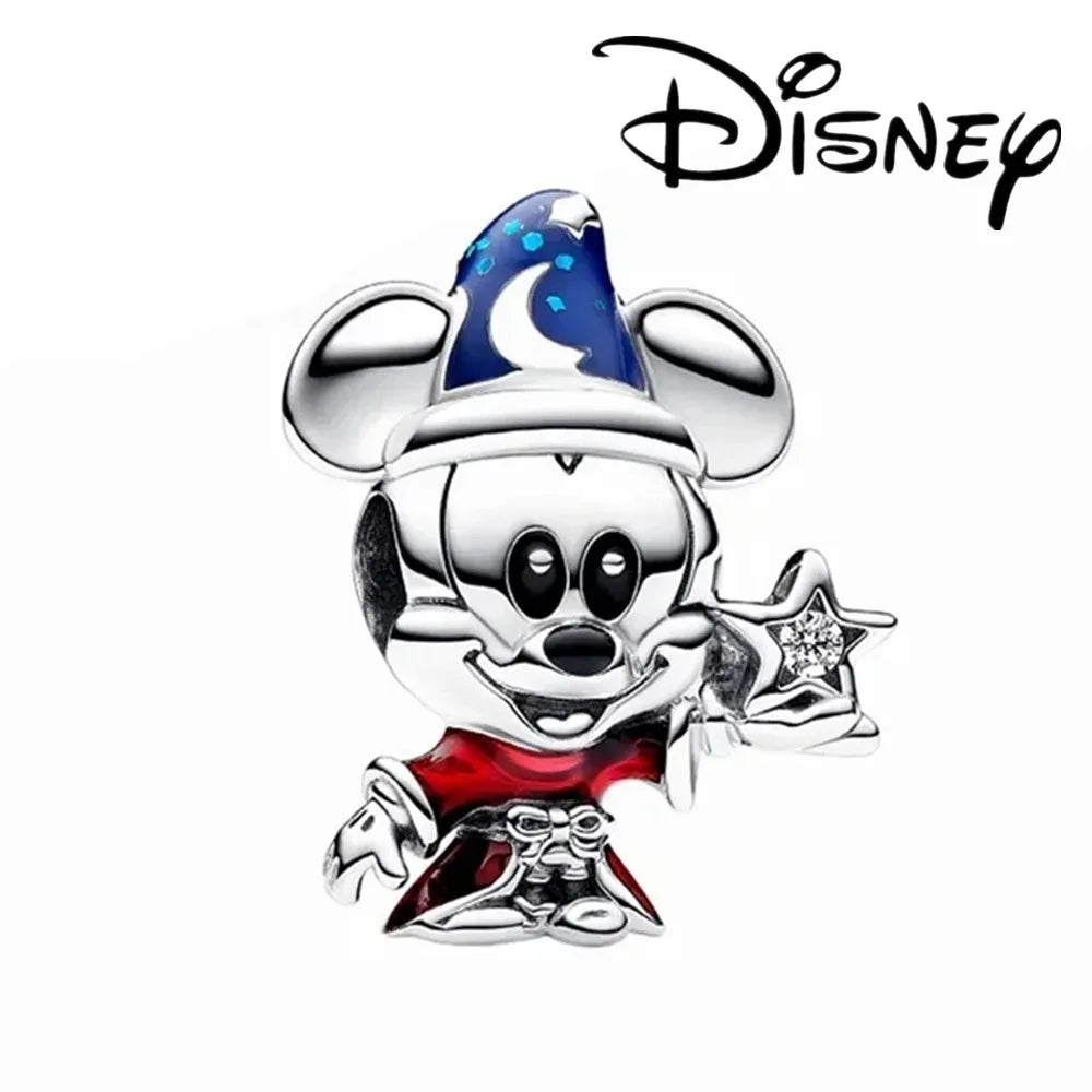 Disney Stitch Minnie Winnie Charm Dangle Beads Fit Pandora Bracelet