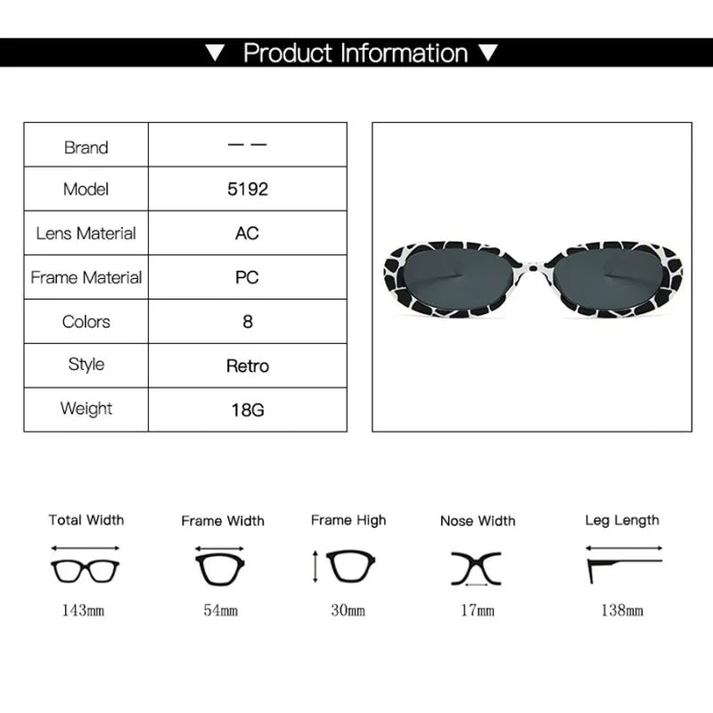 Retro Oval Sunglasses Unisex Metal Frame UV400 Classic Outdoor Eyewear