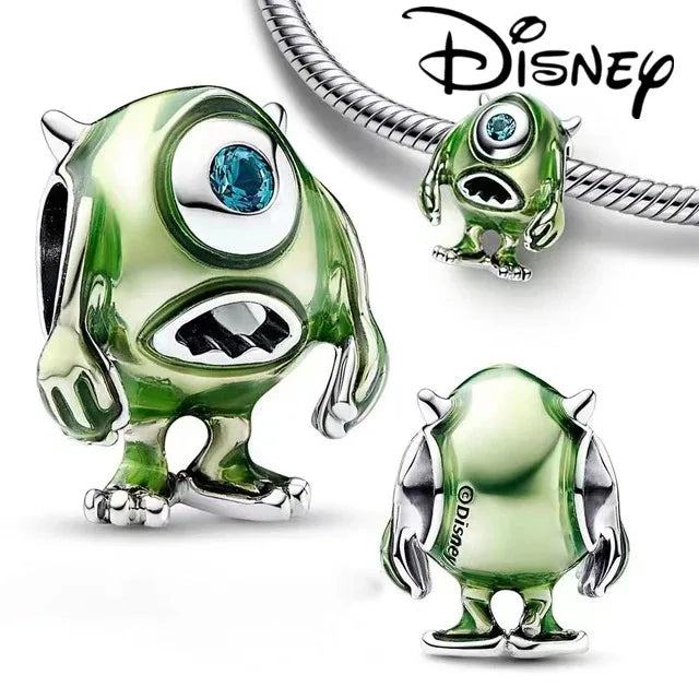 Disney Stitch Minnie Winnie Charm Dangle Beads Fit Pandora Bracelet