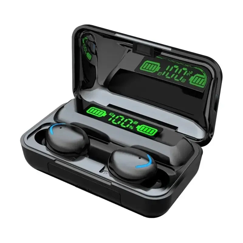 Wireless Bluetooth Earbuds Waterproof Headphones w/Charging Case